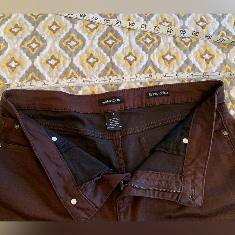 Needle & Cloth Skinny Ankle Jeans
